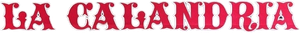 La calandria — Logos 1