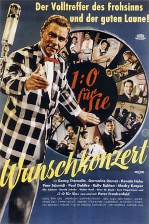 Poster Wunschkonzert (1955)