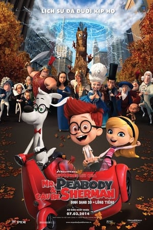Poster Cuộc Phiêu Lưu của Mr. Peabody và Cậu Bé Sherman 2014