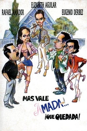 Poster Más vale amada que quemada 1990