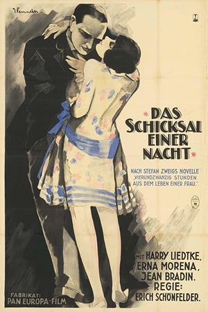 Poster Das Schicksal einer Nacht (1927)