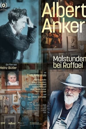 Poster Albert Anker. Malstunden bei Raffael 2022
