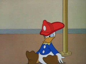 Donald, capitaine des pompiers