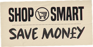 Shop Smart, Save Money — Logos 1