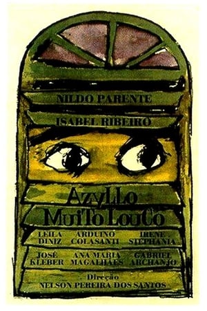 Poster Azyllo Muito Louco 1970