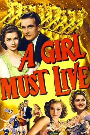 Poster A Girl Must Live (1939)