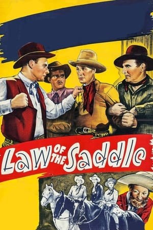 Poster Law of the Saddle (1943)