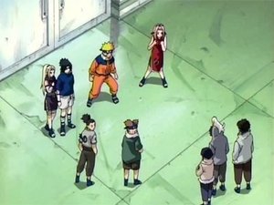 Naruto Clássico Dublado – Episódio 23 – Batalha Genin! Os Nove Novatos se Enfrentam!