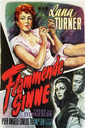 Poster Flammende Sinne 1954