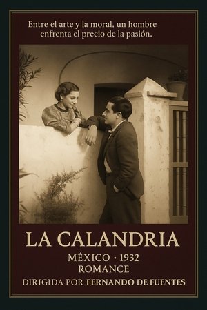 Póster oficial de la película La calandria