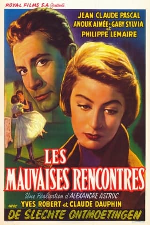 Poster Les Mauvaises Rencontres 1955