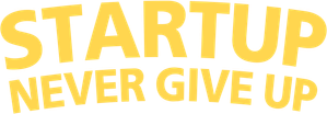 Start Up Never Give Up — Logos 1
