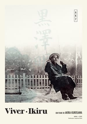 Poster Ikiru - Viver 1952