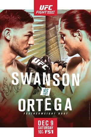 Poster UFC Fight Night 123: Swanson vs. Ortega 2017