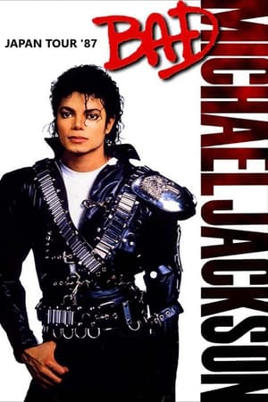 Poster Michael Jackson 1987 Bad Tour Yokohama Concert 1987
