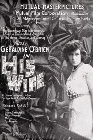 Poster His Wife (1915)