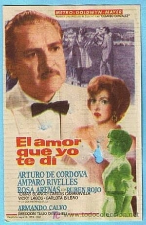 El amor que yo te dí poster