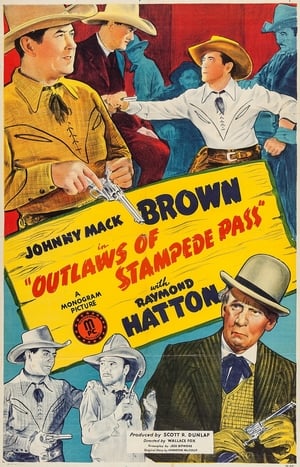 Poster Outlaws of Stampede Pass 1943