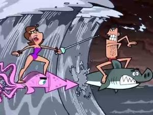 The Fairly OddParents Beach Blanket Bozos