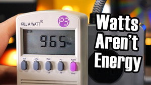 Power is not energy: why the difference matters - Episode 3