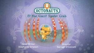 Octonauts The Giant Spider Crab