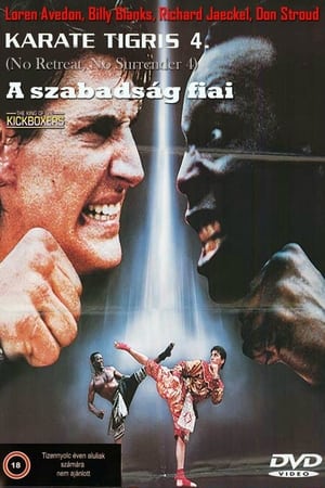 Poster Karate tigris 4. - A szabadság fiai 1990