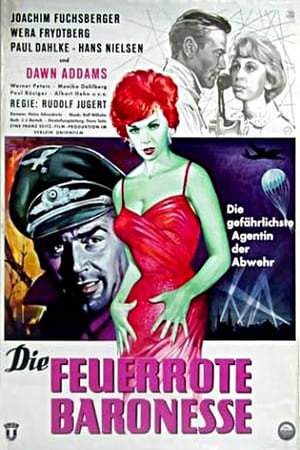 Poster Die feuerrote Baronesse 1959