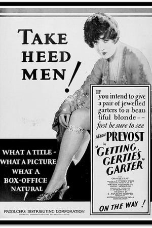 Poster Getting Gertie's Garter (1927)