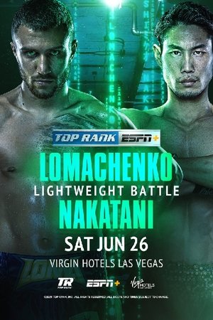 Poster di Vasyl Lomachenko vs. Masayoshi Nakatani