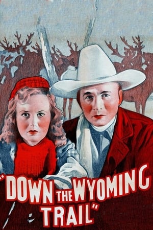 Poster Down the Wyoming Trail 1939