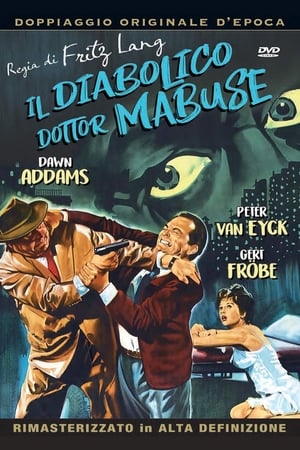 Poster Il diabolico Dr. Mabuse 1960