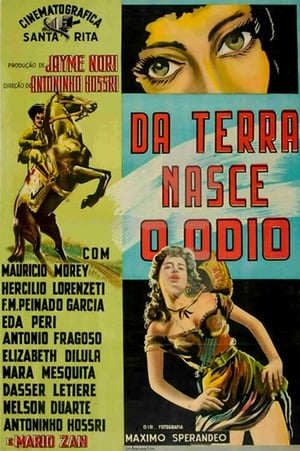 Poster Da Terra Nasce o Ódio 1954