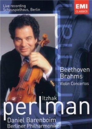 Poster Beethoven/Brahms - Violin Concertos (Perlman, Barenboim) 1992