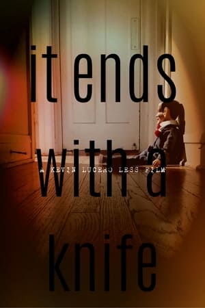 Poster It Ends With A Knife (2020)