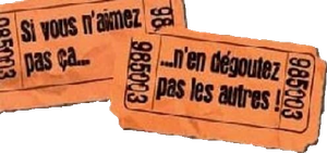 Si vous n'aimez pas ça, n'en dégoûtez pas les autres
