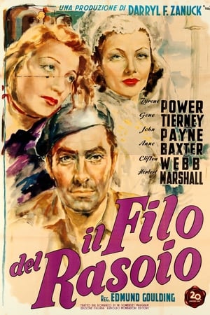 Poster Il filo del rasoio 1946