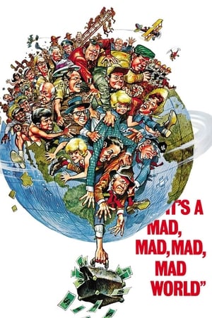 Poster Είναι Ένας Τρελός... Τρελός... Τρελός Κόσμος 1963
