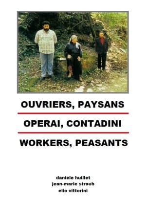 Poster Operai, contadini 2001