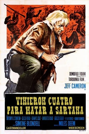 Poster Vinieron cuatro para matar a Sartana 1969