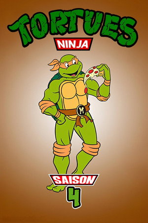 Les Tortues Ninja - Saison 4 - poster n°4