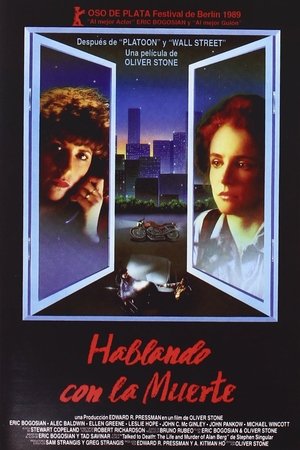 Poster Hablando con la muerte 1988