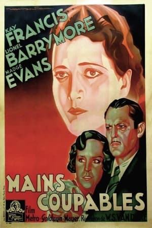 Poster Guilty Hands 1931