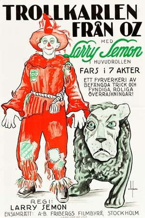 Poster Trollkarlen från Oz 1925