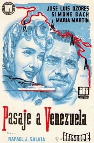 Poster Pasaje a Venezuela 1957
