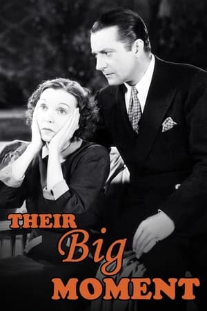 Poster Their Big Moment 1934