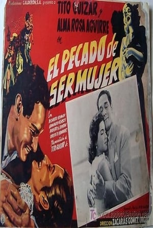 Poster El pecado de ser mujer (1955)