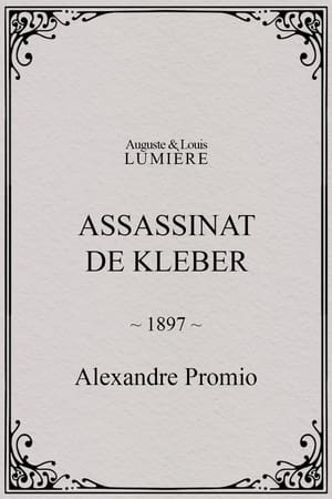 Poster Assassinat de Kleber 1897