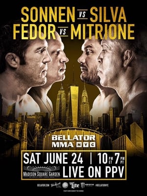 Bellator NYC: Sonnen vs. Silva poster