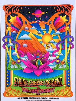 The String Cheese Incident: 2022.07.17 - Red Rocks Amphitheatre, Morrison, CO