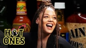 Tessa Thompson Feels Alive While Eating Spicy Wings